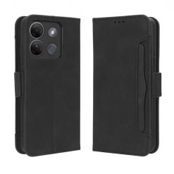Kryty na mobil | Peňaženkové puzdro Slots case čierne – Infinix Smart 7 HD | Kryty na mobil