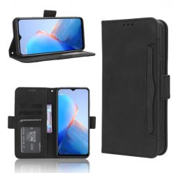 Kryty na mobil | Peňaženkové puzdro Slots case čierne – Infinix Smart 7 HD | Kryty na mobil
