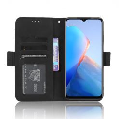 Kryty na mobil | Peňaženkové puzdro Slots case čierne – Infinix Smart 7 HD | Kryty na mobil