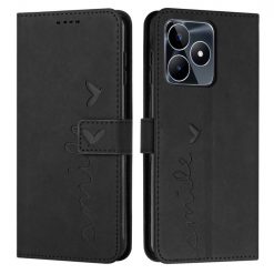 Kryty na mobil | Peňaženkové puzdro Smile case čierne – Realme C53 | Kryty na mobil