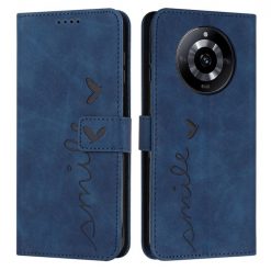 Peňaženkové puzdro Smile case modré – Realme 11 Pro / 11 Pro+ | Kryty na mobil Kryty na mobil | Peňaženkové puzdro Smile case modré – Realme 11 Pro / 11 Pro+ | Kryty na mobil