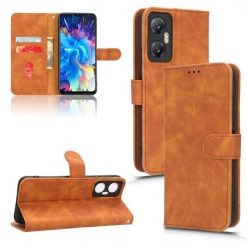 Kryty na mobil | Peňaženkové puzdro Solid hnedé – Infinix Hot 20 5G | Kryty na mobil
