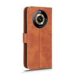 Peňaženkové puzdro Solid hnedé – Realme 11 Pro / 11 Pro+ | Kryty na mobil Kryty na mobil | Peňaženkové puzdro Solid hnedé – Realme 11 Pro / 11 Pro+ | Kryty na mobil
