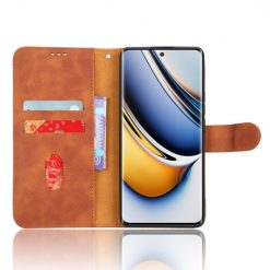 Peňaženkové puzdro Solid hnedé – Realme 11 Pro / 11 Pro+ | Kryty na mobil Kryty na mobil | Peňaženkové puzdro Solid hnedé – Realme 11 Pro / 11 Pro+ | Kryty na mobil