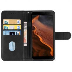 Kryty na mobil | Peňaženkové puzdro Splendid case čierne – Doogee S61 / S61 Pro | Kryty na mobil