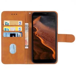 Kryty na mobil | Peňaženkové puzdro Splendid case hnedé – Doogee S61 / S61 Pro | Kryty na mobil