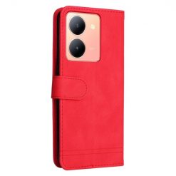 Knižkové puzdro Skin Feel case červené – Vivo Y36 | Kryty na mobil Kryty na mobil | Knižkové puzdro Skin Feel case červené – Vivo Y36 | Kryty na mobil