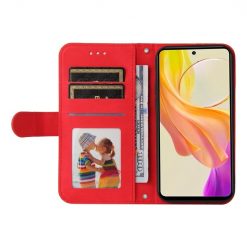 Knižkové puzdro Skin Feel case červené – Vivo Y36 | Kryty na mobil Kryty na mobil | Knižkové puzdro Skin Feel case červené – Vivo Y36 | Kryty na mobil