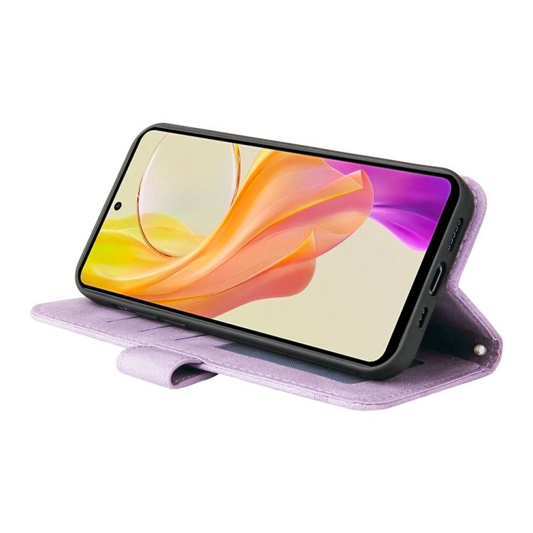 Knižkové puzdro Skin Feel case fialové – Vivo Y36 | Kryty na mobil Kryty na mobil | Knižkové puzdro Skin Feel case fialové – Vivo Y36 | Kryty na mobil