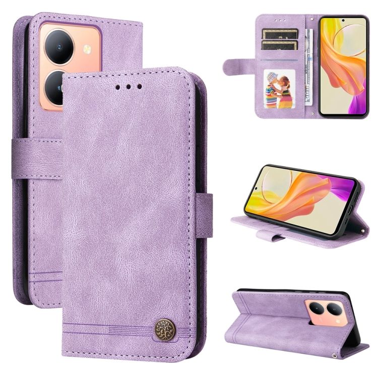 Knižkové puzdro Skin Feel case fialové – Vivo Y36 | Kryty na mobil Kryty na mobil | Knižkové puzdro Skin Feel case fialové – Vivo Y36 | Kryty na mobil