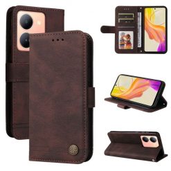 Knižkové puzdro Skin Feel case hnedé – Vivo Y36 | Kryty na mobil Kryty na mobil | Knižkové puzdro Skin Feel case hnedé – Vivo Y36 | Kryty na mobil