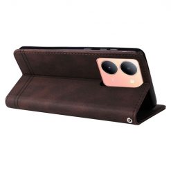 Knižkové puzdro Skin Feel case hnedé – Vivo Y36 | Kryty na mobil Kryty na mobil | Knižkové puzdro Skin Feel case hnedé – Vivo Y36 | Kryty na mobil
