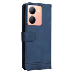 Kryty na mobil | Knižkové puzdro Skin Feel case modré – Vivo Y36 | Kryty na mobil