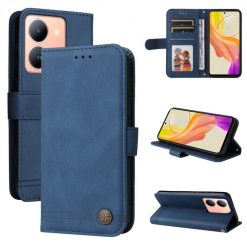 Kryty na mobil | Knižkové puzdro Skin Feel case modré – Vivo Y36 | Kryty na mobil