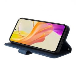 Kryty na mobil | Knižkové puzdro Skin Feel case modré – Vivo Y36 | Kryty na mobil