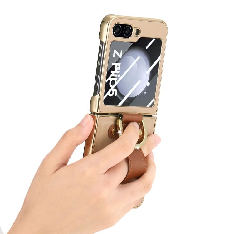 Kryt Bril case béžový s ochranou na vonkajší displej – Samsung Galaxy Z Flip 5 | Kryty na mobil Kryty na mobil | Kryt Bril case béžový s ochranou na vonkajší displej – Samsung Galaxy Z Flip 5 | Kryty na mobil