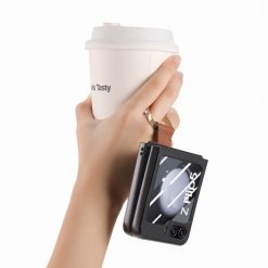 Kryt Bril case čierny s ochranou na vonkajší displej – Samsung Galaxy Z Flip 5 | Kryty na mobil Kryty na mobil | Kryt Bril case čierny s ochranou na vonkajší displej – Samsung Galaxy Z Flip 5 | Kryty na mobil