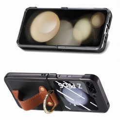 Kryt Bril case čierny s ochranou na vonkajší displej – Samsung Galaxy Z Flip 5 | Kryty na mobil Kryty na mobil | Kryt Bril case čierny s ochranou na vonkajší displej – Samsung Galaxy Z Flip 5 | Kryty na mobil