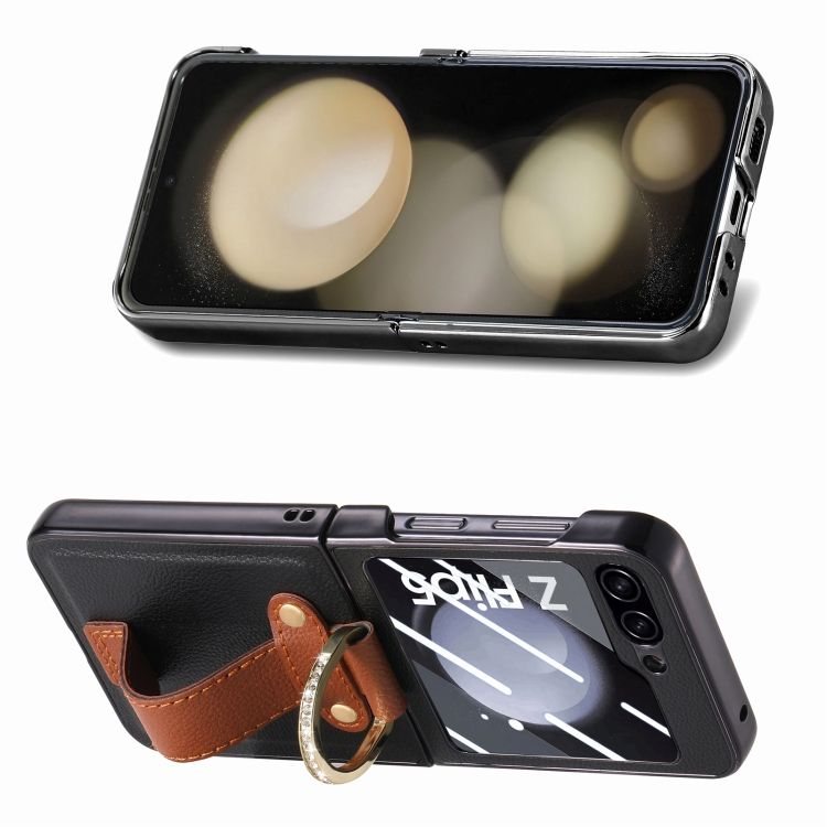 Kryt Bril case čierny s ochranou na vonkajší displej – Samsung Galaxy Z Flip 5 | Kryty na mobil Kryty na mobil | Kryt Bril case čierny s ochranou na vonkajší displej – Samsung Galaxy Z Flip 5 | Kryty na mobil