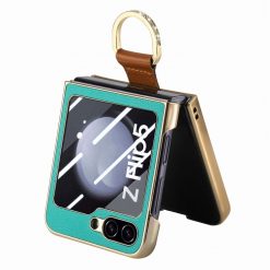 Kryt Bril case zelený s ochranou na vonkajší displej – Samsung Galaxy Z Flip 5 | Kryty na mobil Kryty na mobil | Kryt Bril case zelený s ochranou na vonkajší displej – Samsung Galaxy Z Flip 5 | Kryty na mobil