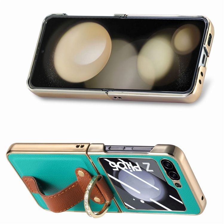 Kryt Bril case zelený s ochranou na vonkajší displej – Samsung Galaxy Z Flip 5 | Kryty na mobil Kryty na mobil | Kryt Bril case zelený s ochranou na vonkajší displej – Samsung Galaxy Z Flip 5 | Kryty na mobil