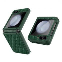 Kryt Lattice Skin case zelený – Samsung Galaxy Z Flip 5
