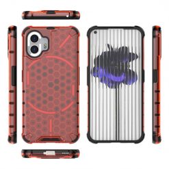 Odolný kryt Honeycomb Armor červený – Nothing Phone (2) | Kryty na mobil Kryty na mobil | Odolný kryt Honeycomb Armor červený – Nothing Phone (2) | Kryty na mobil