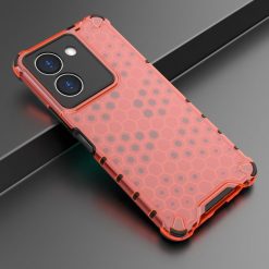 Odolný kryt Honeycomb Armor červený – Vivo Y36 | Kryty na mobil Kryty na mobil | Odolný kryt Honeycomb Armor červený – Vivo Y36 | Kryty na mobil