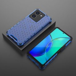 Kryty na mobil | Odolný kryt Honeycomb Armor modrý – Vivo Y36 | Kryty na mobil