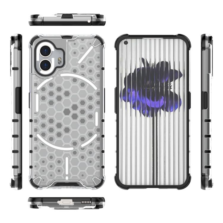 Odolný kryt Honeycomb Armor transparentný – Nothing Phone (2) | Kryty na mobil Kryty na mobil | Odolný kryt Honeycomb Armor transparentný – Nothing Phone (2) | Kryty na mobil