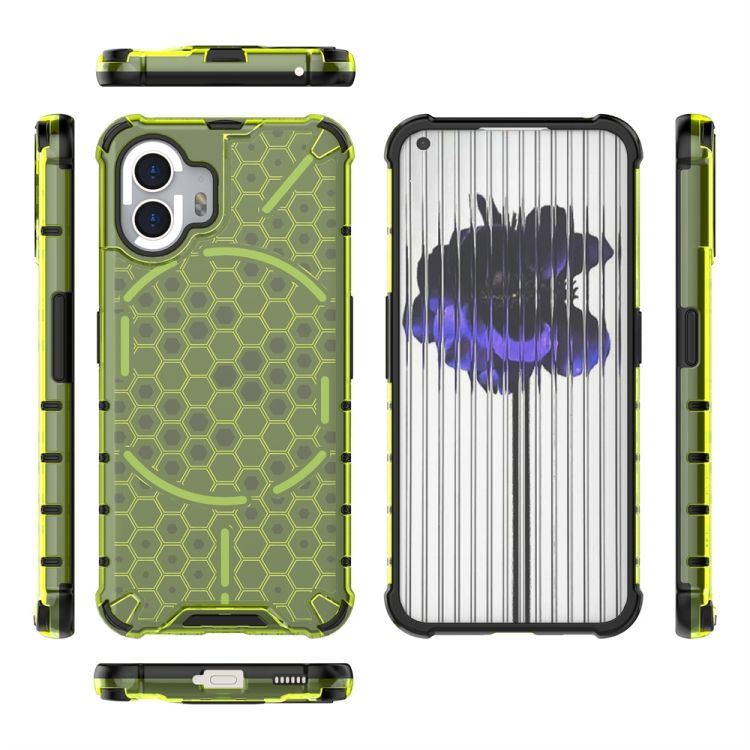 Odolný kryt Honeycomb Armor zelený – Nothing Phone (2) | Kryty na mobil Kryty na mobil | Odolný kryt Honeycomb Armor zelený – Nothing Phone (2) | Kryty na mobil