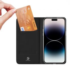 Peňaženkové puzdro Dux Ducis Skin Pro čierne – Apple iPhone 15 Pro | Kryty na mobil Kryty na mobil | Peňaženkové puzdro Dux Ducis Skin Pro čierne – Apple iPhone 15 Pro | Kryty na mobil