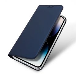 Kryty na mobil | Peňaženkové puzdro Dux Ducis Skin Pro modré – Apple iPhone 15 | Kryty na mobil