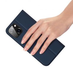 Kryty na mobil | Peňaženkové puzdro Dux Ducis Skin Pro modré – Apple iPhone 15 | Kryty na mobil