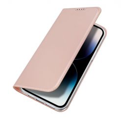Peňaženkové puzdro Dux Ducis Skin Pro ružové – Apple iPhone 15 Pro | Kryty na mobil Kryty na mobil | Peňaženkové puzdro Dux Ducis Skin Pro ružové – Apple iPhone 15 Pro | Kryty na mobil