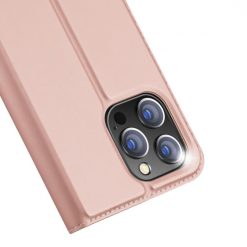 Peňaženkové puzdro Dux Ducis Skin Pro ružové – Apple iPhone 15 Pro | Kryty na mobil Kryty na mobil | Peňaženkové puzdro Dux Ducis Skin Pro ružové – Apple iPhone 15 Pro | Kryty na mobil