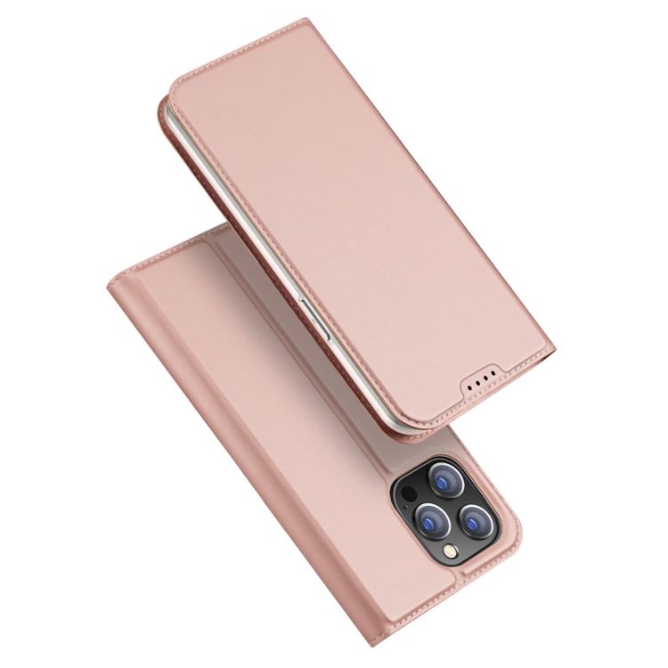 Peňaženkové puzdro Dux Ducis Skin Pro ružové – Apple iPhone 15 Pro | Kryty na mobil Kryty na mobil | Peňaženkové puzdro Dux Ducis Skin Pro ružové – Apple iPhone 15 Pro | Kryty na mobil