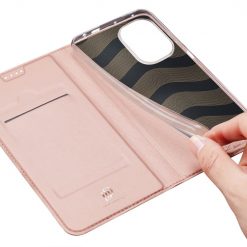 Kryty na mobil | Peňaženkové puzdro Dux Ducis Skin Pro ružové – Xiaomi Poco F5 | Kryty na mobil