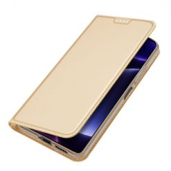 Peňaženkové puzdro Dux Ducis Skin Pro zlaté – Xiaomi Poco F5 | Kryty na mobil Kryty na mobil | Peňaženkové puzdro Dux Ducis Skin Pro zlaté – Xiaomi Poco F5 | Kryty na mobil