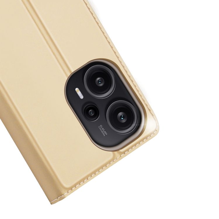 Peňaženkové puzdro Dux Ducis Skin Pro zlaté – Xiaomi Poco F5 | Kryty na mobil Kryty na mobil | Peňaženkové puzdro Dux Ducis Skin Pro zlaté – Xiaomi Poco F5 | Kryty na mobil
