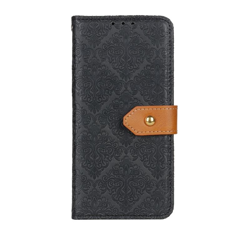 Peňaženkové puzdro Embossing Pattern Kvety čierne – Xiaomi Poco F5 Pro | Kryty na mobil Kryty na mobil | Peňaženkové puzdro Embossing Pattern Kvety čierne – Xiaomi Poco F5 Pro | Kryty na mobil
