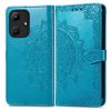 Kryty na mobil | Peňaženkové puzdro Embossing Pattern Mandala Flower fialové – Infinix Hot 30i | Kryty na mobil
