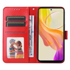 Peňaženkové puzdro Embossing Pattern Slnečnica červené – Vivo Y36 | Kryty na mobil Kryty na mobil | Peňaženkové puzdro Embossing Pattern Slnečnica červené – Vivo Y36 | Kryty na mobil