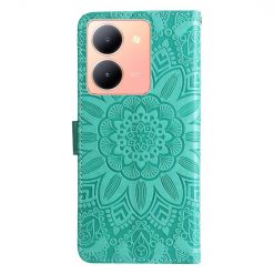 Peňaženkové puzdro Embossing Pattern Slnečnica zelené – Vivo Y36 | Kryty na mobil Kryty na mobil | Peňaženkové puzdro Embossing Pattern Slnečnica zelené – Vivo Y36 | Kryty na mobil