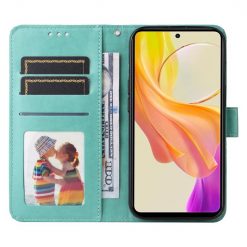 Peňaženkové puzdro Embossing Pattern Slnečnica zelené – Vivo Y36 | Kryty na mobil Kryty na mobil | Peňaženkové puzdro Embossing Pattern Slnečnica zelené – Vivo Y36 | Kryty na mobil