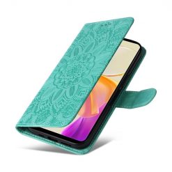 Peňaženkové puzdro Embossing Pattern Slnečnica zelené – Vivo Y36 | Kryty na mobil Kryty na mobil | Peňaženkové puzdro Embossing Pattern Slnečnica zelené – Vivo Y36 | Kryty na mobil