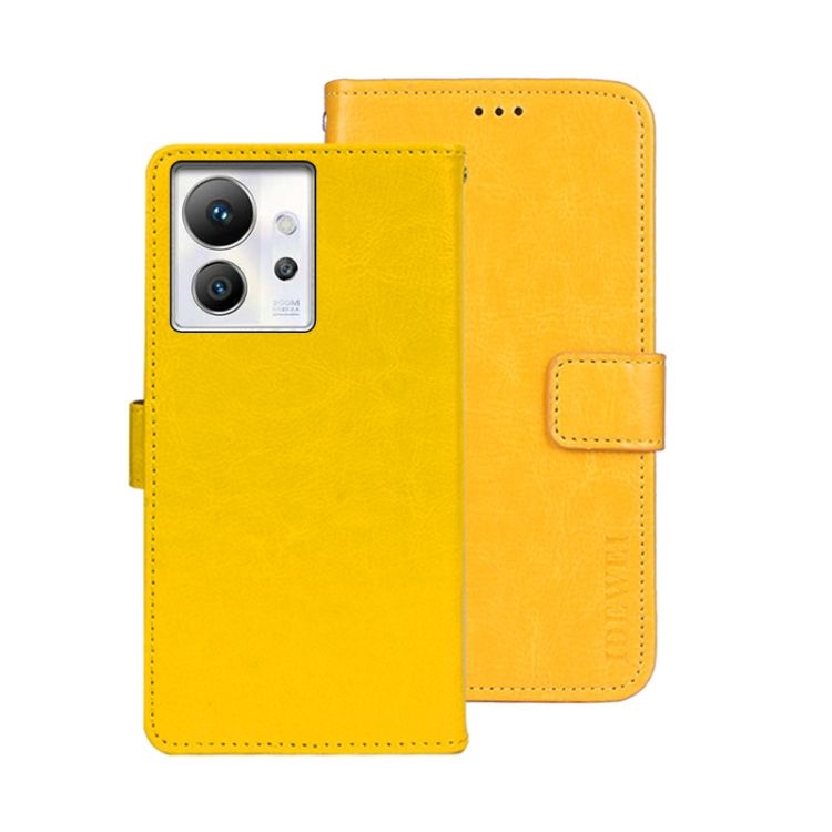 Peňaženkové puzdro Idewei Grand case žlté – Infinix Zero Ultra | Kryty na mobil Kryty na mobil | Peňaženkové puzdro Idewei Grand case žlté – Infinix Zero Ultra | Kryty na mobil