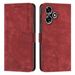 Peňaženkové puzdro Lanyard case červené – Infinix Hot 30