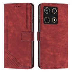 Kryty na mobil | Peňaženkové puzdro Lanyard case červené – Infinix Note 30 Pro | Kryty na mobil