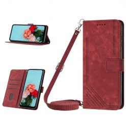 Kryty na mobil | Peňaženkové puzdro Lanyard case červené – Infinix Note 30 Pro | Kryty na mobil
